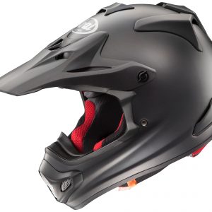 Arai’s latest expression of the ultimate off-road helmet is the VX-Pro4. Just as in every Arai helmet, the basic and simple organic shell shape is based on the R75 shape concept. Years of experience can be found in this fantastic handmade MX helmet for Motocross, Enduro and Off-road. Arai is the only company offering multiple exterior and interior-fit shapes to better address the infinite variety of riders’ head shapes and sizes. No one pays more attention to the subtle variations and infinite possibilities of the human head shape than Arai.
